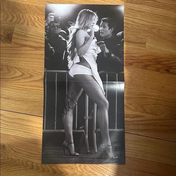 Other - Tate McRae Signed Poster- So Close to What Vinyl Exclusive